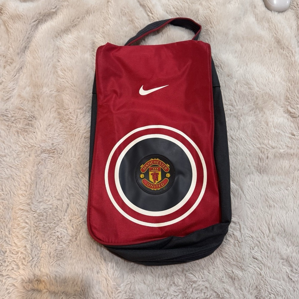 Nike Manchester United FC Boot Bag Official Merchandise Shoe Bag New